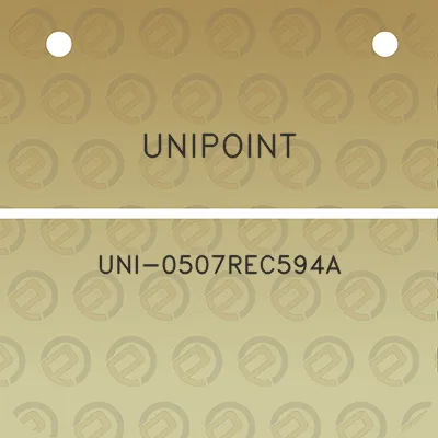 unipoint-uni-0507rec594a