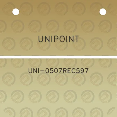 unipoint-uni-0507rec597