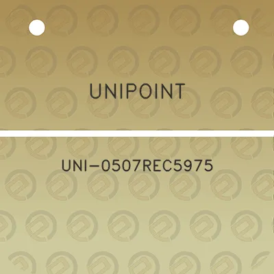 unipoint-uni-0507rec5975