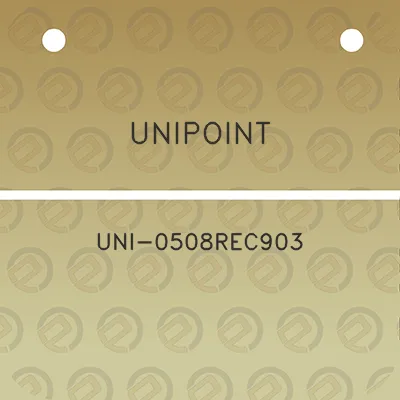 unipoint-uni-0508rec903