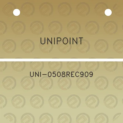 unipoint-uni-0508rec909