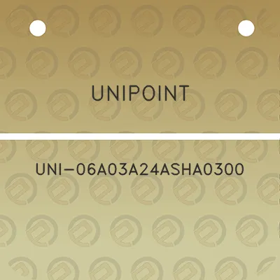 unipoint-uni-06a03a24asha0300