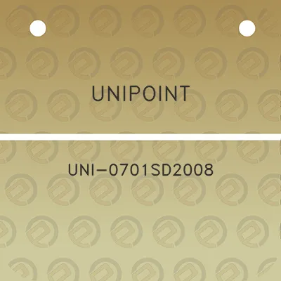 unipoint-uni-0701sd2008