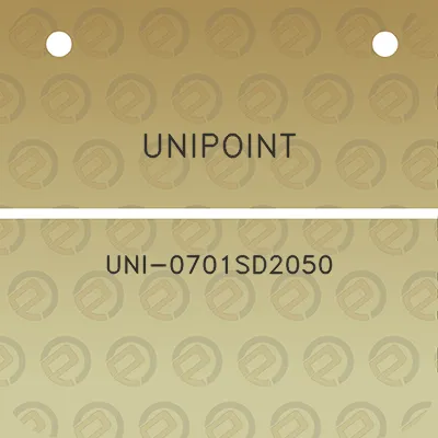 unipoint-uni-0701sd2050