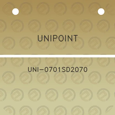 unipoint-uni-0701sd2070