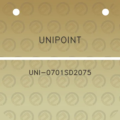 unipoint-uni-0701sd2075