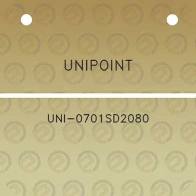 unipoint-uni-0701sd2080