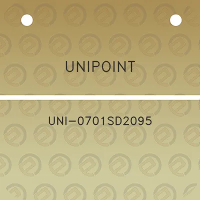 unipoint-uni-0701sd2095