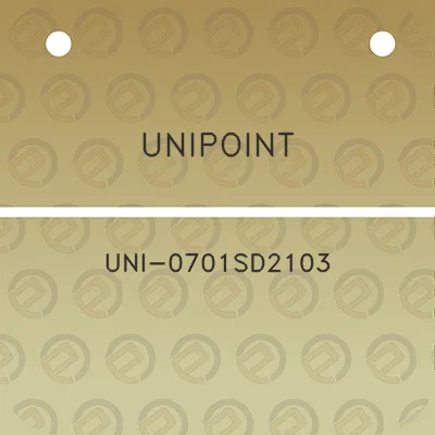 unipoint-uni-0701sd2103