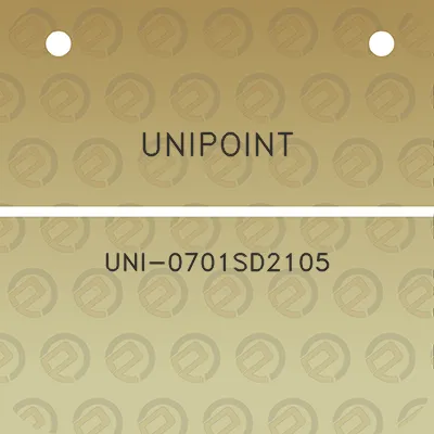 unipoint-uni-0701sd2105