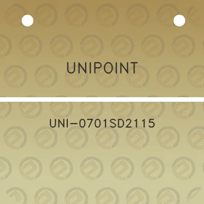 unipoint-uni-0701sd2115