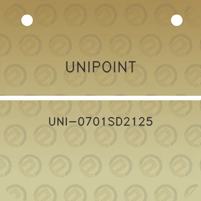 unipoint-uni-0701sd2125