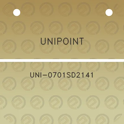 unipoint-uni-0701sd2141