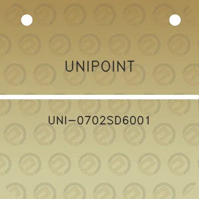 unipoint-uni-0702sd6001