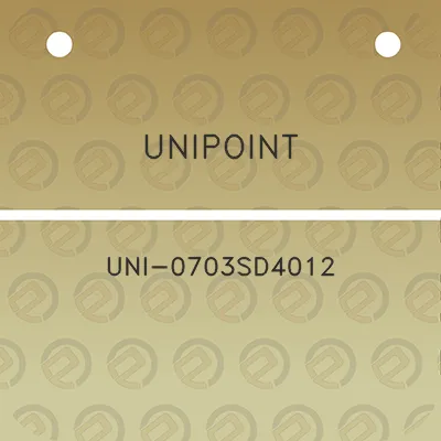 unipoint-uni-0703sd4012