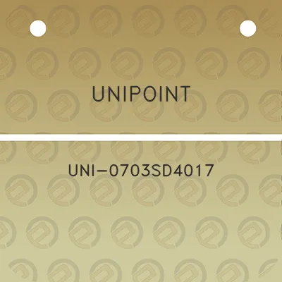 unipoint-uni-0703sd4017