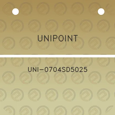 unipoint-uni-0704sd5025