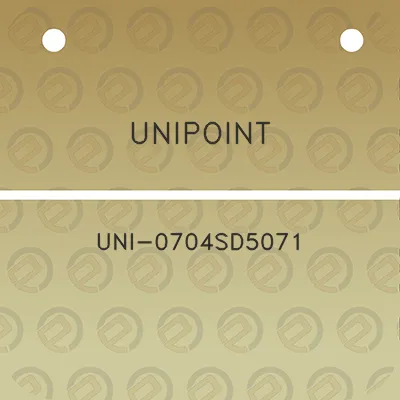 unipoint-uni-0704sd5071