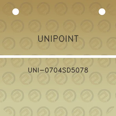 unipoint-uni-0704sd5078