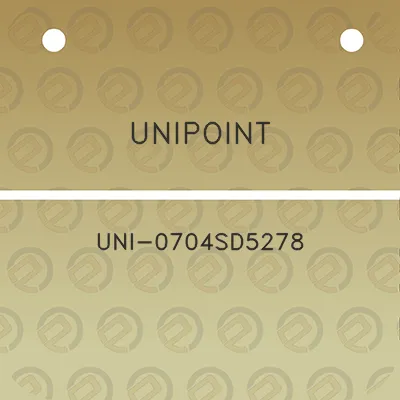 unipoint-uni-0704sd5278