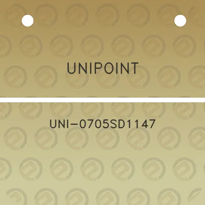 unipoint-uni-0705sd1147