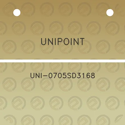 unipoint-uni-0705sd3168