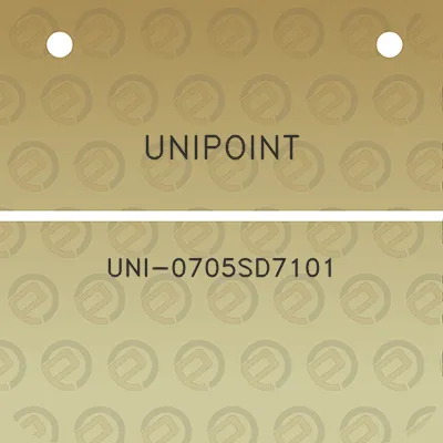 unipoint-uni-0705sd7101