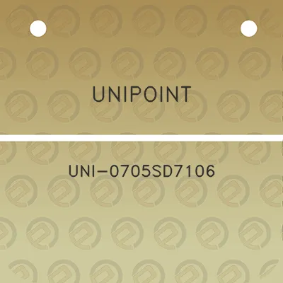 unipoint-uni-0705sd7106