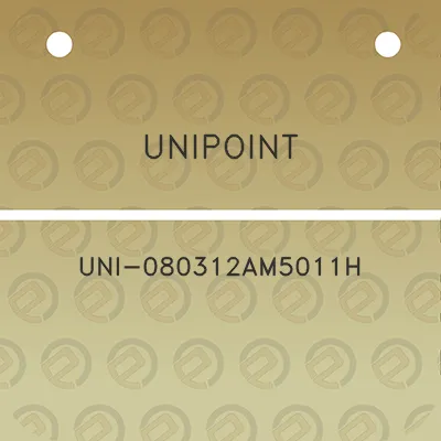 unipoint-uni-080312am5011h