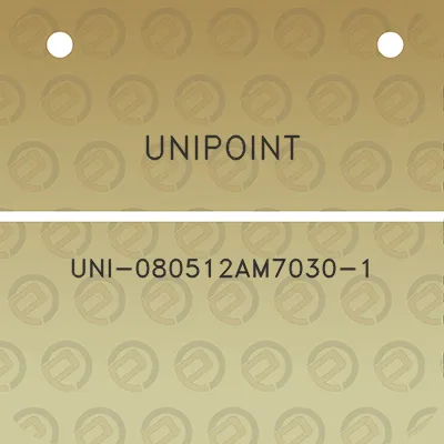 unipoint-uni-080512am7030-1