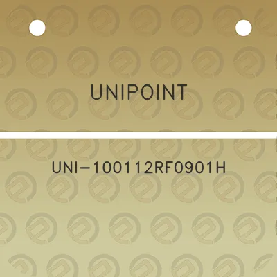 unipoint-uni-100112rf0901h