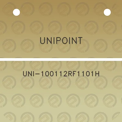 unipoint-uni-100112rf1101h