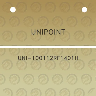 unipoint-uni-100112rf1401h