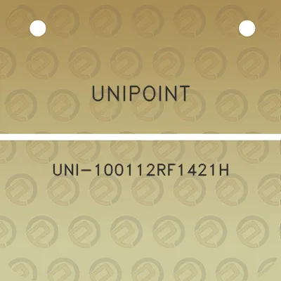 unipoint-uni-100112rf1421h