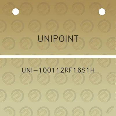 unipoint-uni-100112rf16s1h