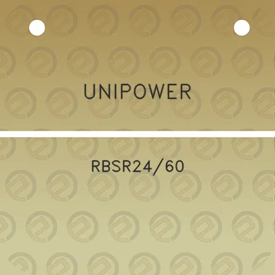 unipower-rbsr2460