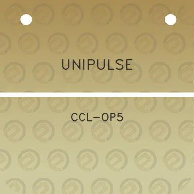 unipulse-ccl-op5