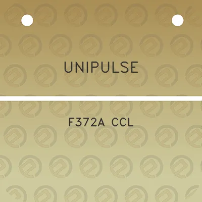 unipulse-f372a-ccl