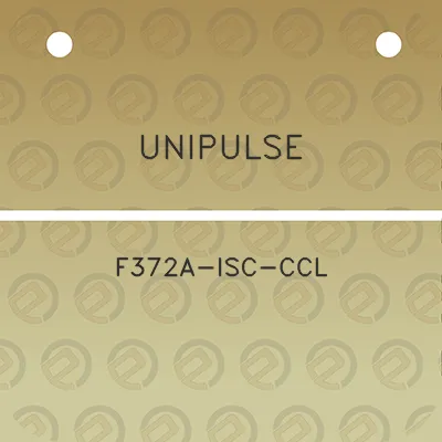 unipulse-f372a-isc-ccl