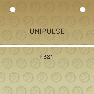 unipulse-f381