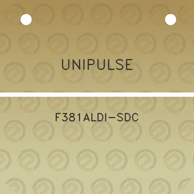 unipulse-f381aldi-sdc