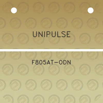 unipulse-f805at-odn