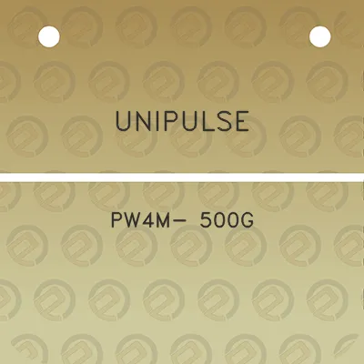 unipulse-pw4m-500g