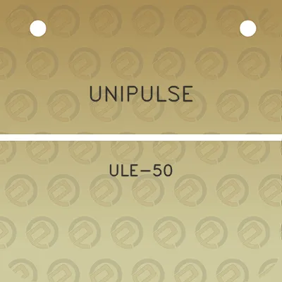 unipulse-ule-50