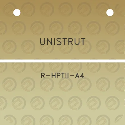 unistrut-r-hptii-a4