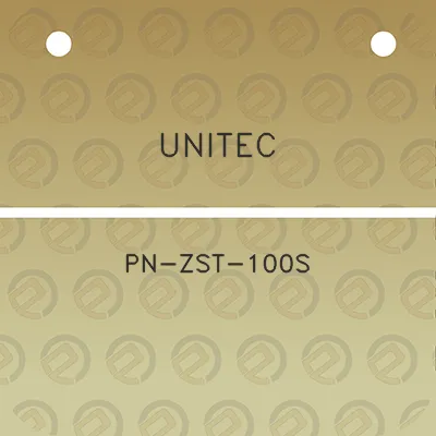 unitec-pn-zst-100s