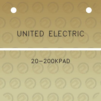 united-electric-20-200kpad