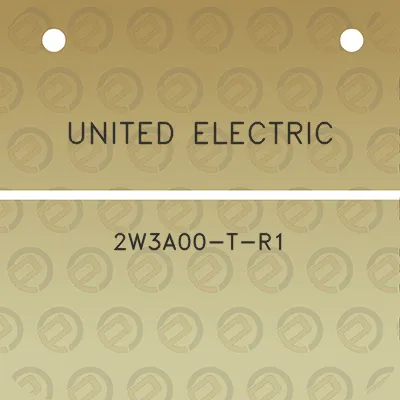 united-electric-2w3a00-t-r1