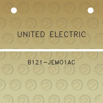 united-electric-b121-jemo1ac