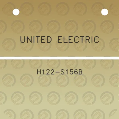 united-electric-h122-s156b